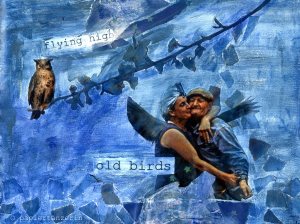 Papiertanz old birds